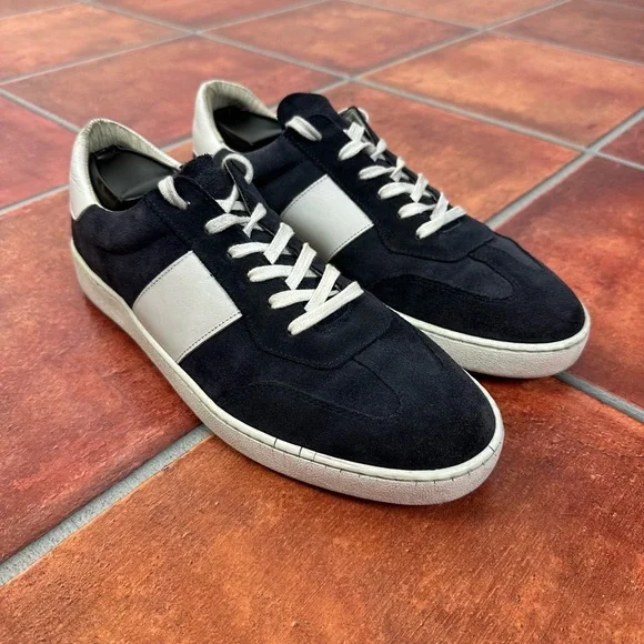 Junk De Luxe Black Lace-Up Low Top Sneakers Size USA 10 UK 9.5 - Picture 13 of 13